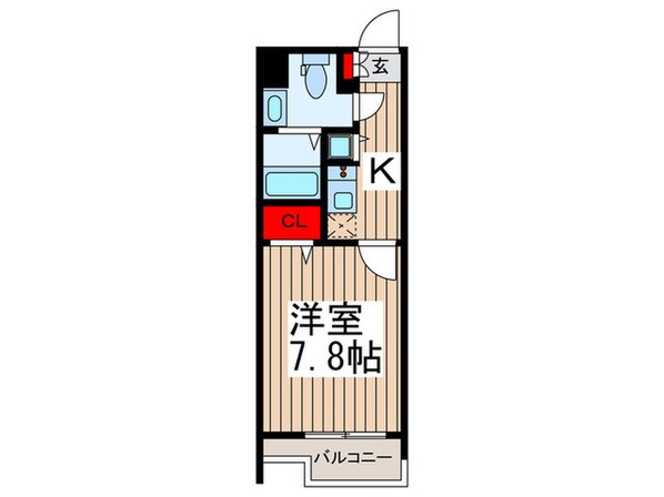 ドゥーエ国府台の物件間取画像